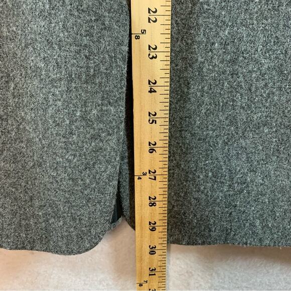 Womens Wool Blend Blazer‎ Size XL Gray Academia English Countryside Preppy - Picture 5 of 8